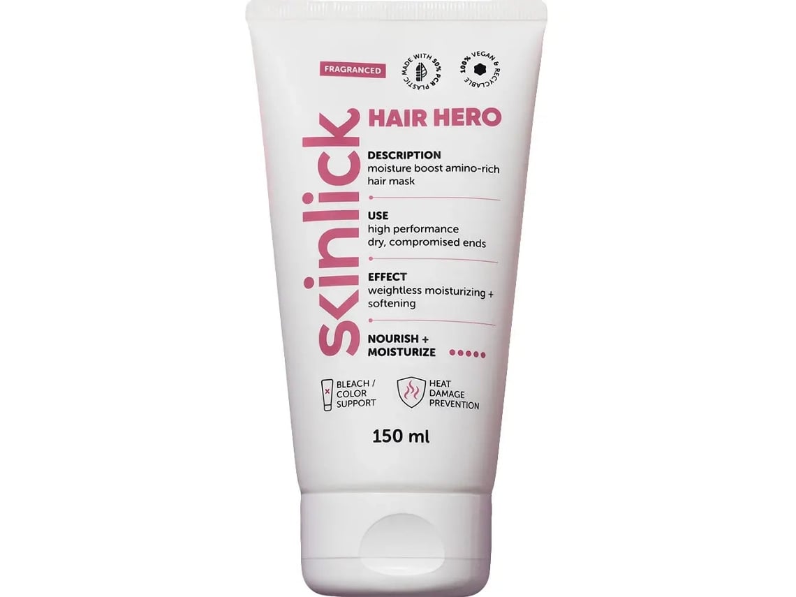 Skinlick Hair Hero Mascarilla Capilar Para Cuidado Intensivo Y Reparación