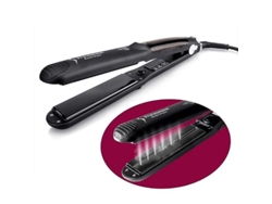 Plancha de vapor Yizhood de cerámica LED de doble propósito para cabello húmedo y seco
