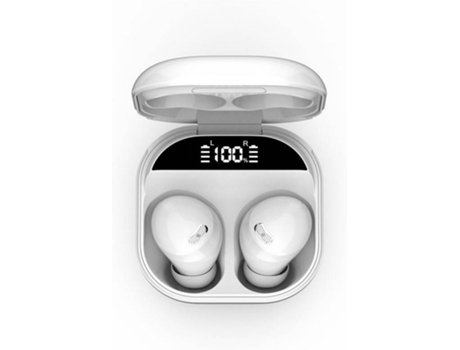 Auriculares Bluetooth True Wireless LOVEBABYLY TWS (In Ear - Micrófono - Noise Cancelling - Gris)