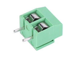 2026-as-50 Piezas Bloque de terminales de tornillo para PCB Conector de cableado de 2 pines con paso de 5 mm 26-14awg