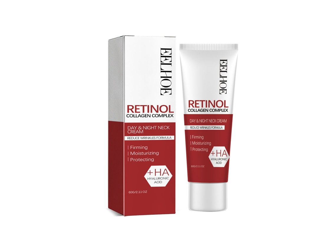 Crema hidratante para el cuello con retinol - Efecto antiedad visible