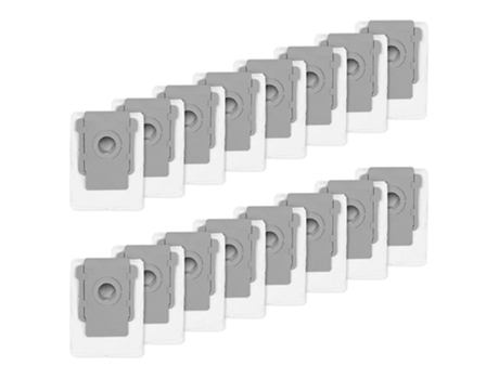 Sacos de vácuo para irobot roomba i7+/i7 plus e5 e6 aspirador de pó 16pacote