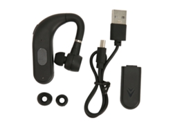 Auricular De Conducción Ósea, Resistente Al Agua, Con Batería Reemplazable, Doble Pantalla Digital