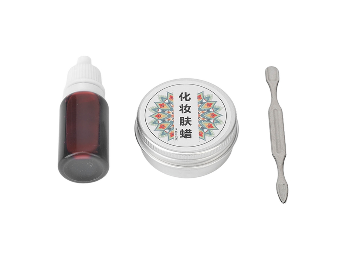 Cera Para Cicatrices De 15 G Con Sangre Artificial Para Modelar Heridas.