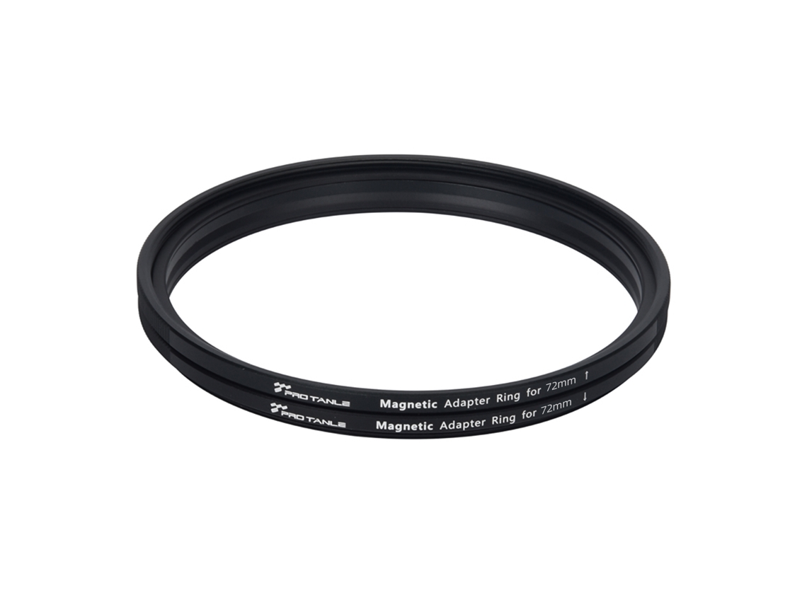 Kit De Anillos Adaptadores Magnéticos Pro Tanle 72mm Para Filtros Y Lentes Convierte Filtros De Rosca A Magnéticos