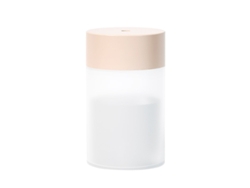 Humidificador sencillo de 260 ml, ideal para usar cómodamente en el coche, con gran producción de vapor. Tienda PAPRIKA (rosa)