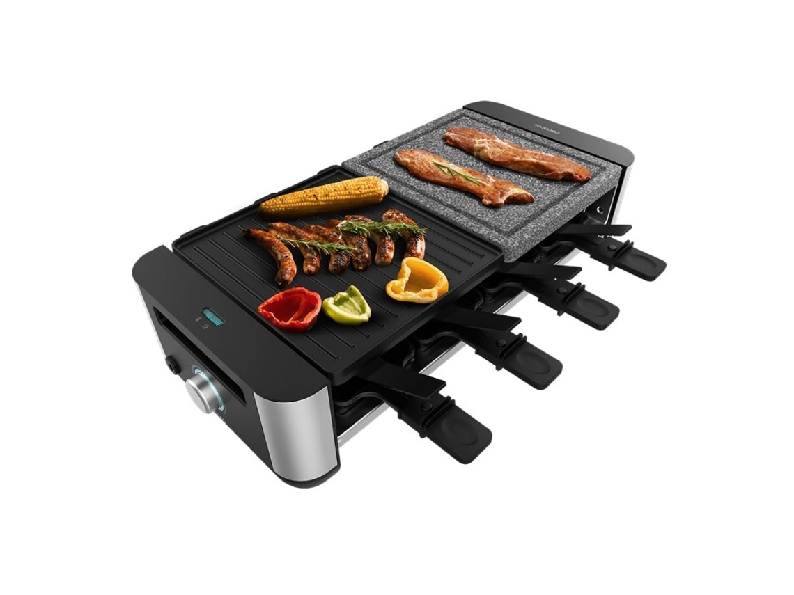 Cecotec Raclette Raclette Cheese&amp;grill 16000 Inox Mixgrill