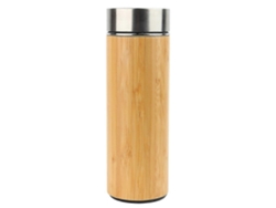 Termo de bambú natural para té y café, taza de viaje al vacío Ly Ebike