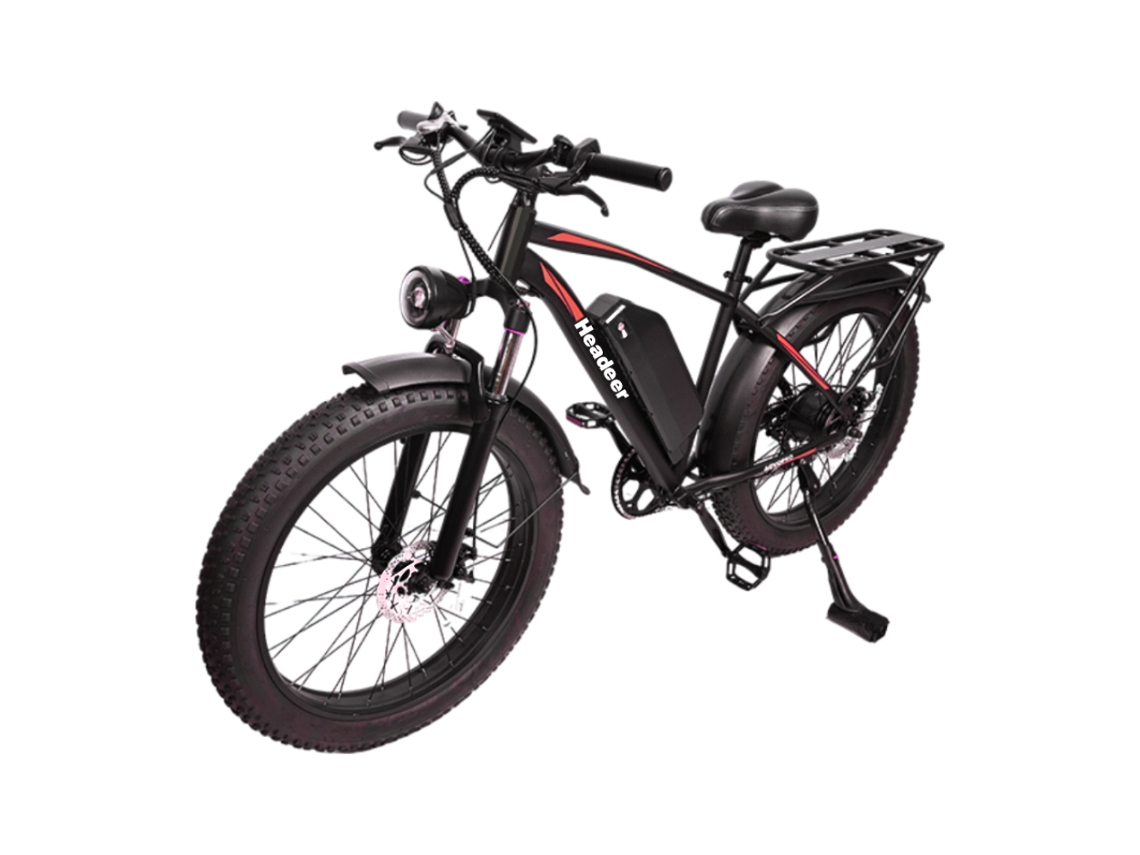 Bicicleta Eléctrica Header Bd2640 Con Batería De 48 V 18 Ah, 26x4.0, Shimano De 7 Velocidades,
