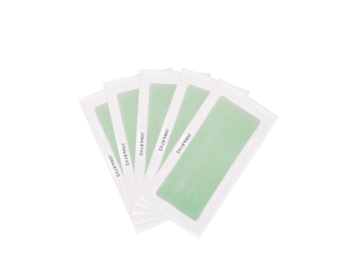 10pcs Papel Depilatorio De Cera Doble Cara Para Eliminación Rápida De Pelo Corporal