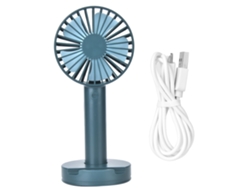 Mini ventilador portátil USB silencioso para viajes y acampadas - Verde