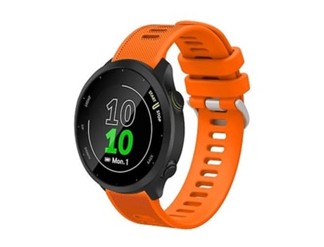 Correa De Reloj Inteligente Para Garmin Venu 2 Plus, Correa De Reloj De Sarga De Silicona Naranja De 20Mm VENISYMLIS