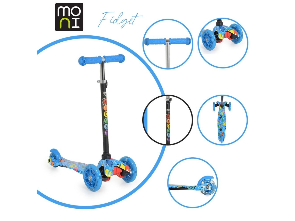 Patinete Infantil FIDGET blue MONI
