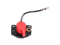 Conmutador De Apagado Ey20 Interruptor De Parada De Motor Accesorio Para Motor Diesel Ey20 Negro Y Rojo