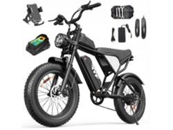 Bicicleta eléctrica Yvy C20 Lite 1000 W 48 V 15 Ah 20'' hasta 45 km/h autonomía 100 km (descripción 2)