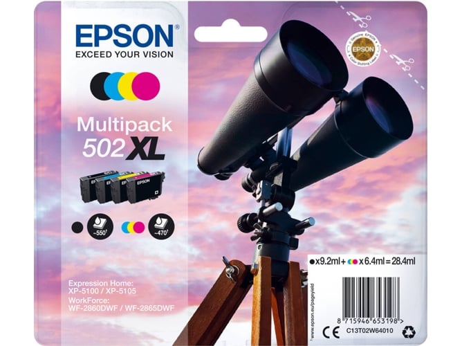 Cartucho de tinta EPSON C13T02W64010