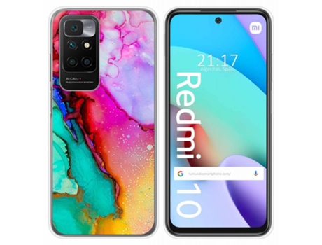Carcasa Xiaomi Redmi 10 TUMUNDOSMARTPHONE Dibujos Multicolor