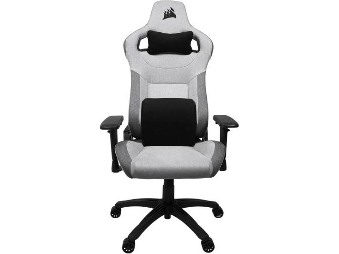 Cadeira Gaming CORSAIR T3 Rush (Gris/Prateado)