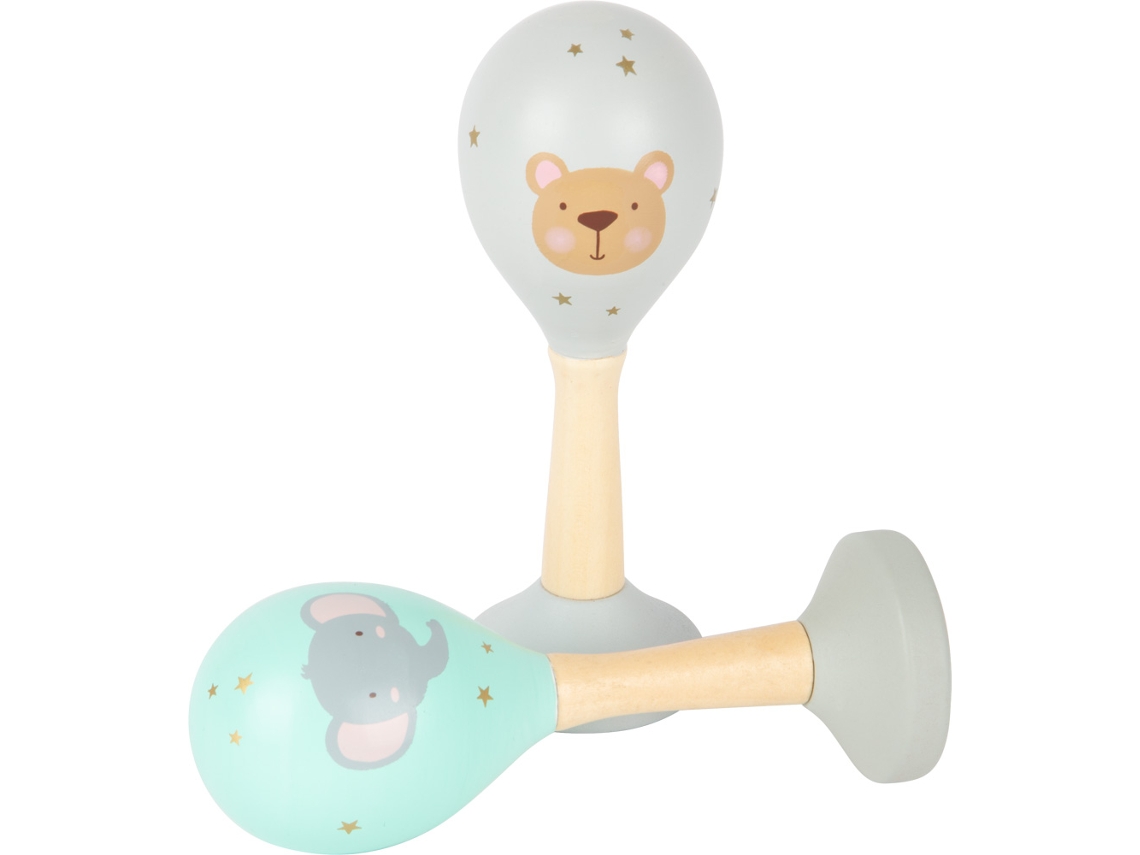 Musical Rattles Pastel SMALL FOOT COMPANY (12 meses)
