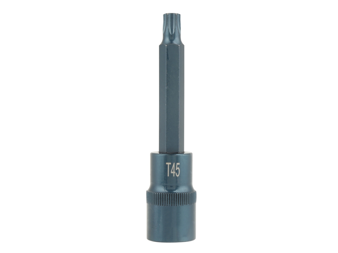 Destornillador Eléctrico Plum, Punta De Vaso, Estrella, 1/2" (100 Mm), T45, Herramienta De Impacto