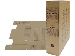 Caja de Archivo SMART OFFICE Muerto Kraft (50 unidades34 x 25 cm)