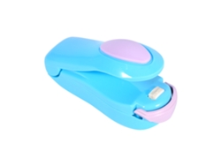 Máquina Selladora De Calor Portátil Mini Sellador Impulso Mano Alimentos Azul