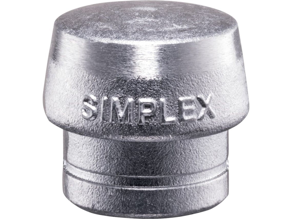 HALDER-3209.080-Boca de recambio metal blando plata Simplex Ø 80 mm