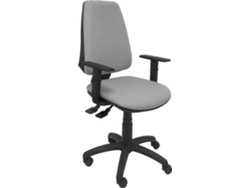 Silla de Escritorio Operativa PYC Elche S Gris BA (Brazos Ajustables - Tejido)