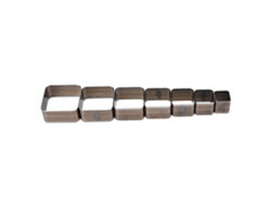 Juego De 7 Troqueles De Corte De Cuero De Acero A13 De 20-50 Mm Para Cinturones Y Carteras Diy.