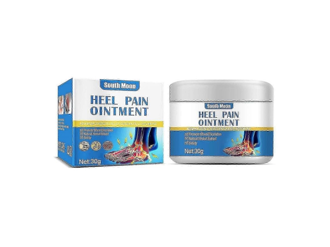 Crema De Masaje South Moon Para Aliviar El Dolor De Talón, Espolones Calcáneos Y Rigidez Del Arco Plantar.