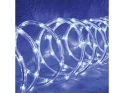 Tubo de Luz LED Blanco 18m Intermitente - Feeric Lights Navidad - Decoración Festiva - Exterior