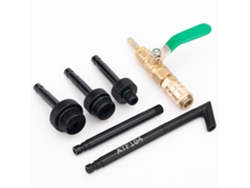 Kit Adaptador Para Llenado De Aceite Automotriz, Conector Dispensador De Combustible Con Válvulas De Bola, Interfaz Autoblocante.