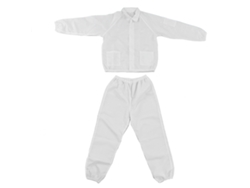 Mono Protector Antiestático De Poliéster, Diseño Separado, Talla Xxl, Para Taller.