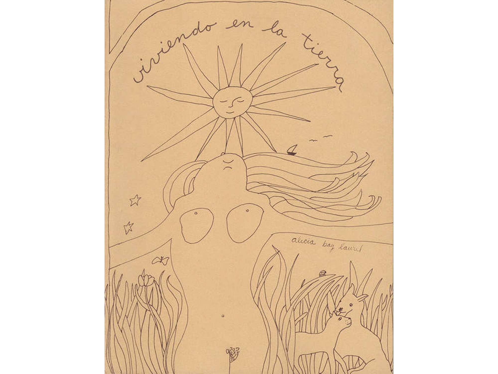 Libro Viviendo En La Tierra de Alicia Bay Laurel (Español)
