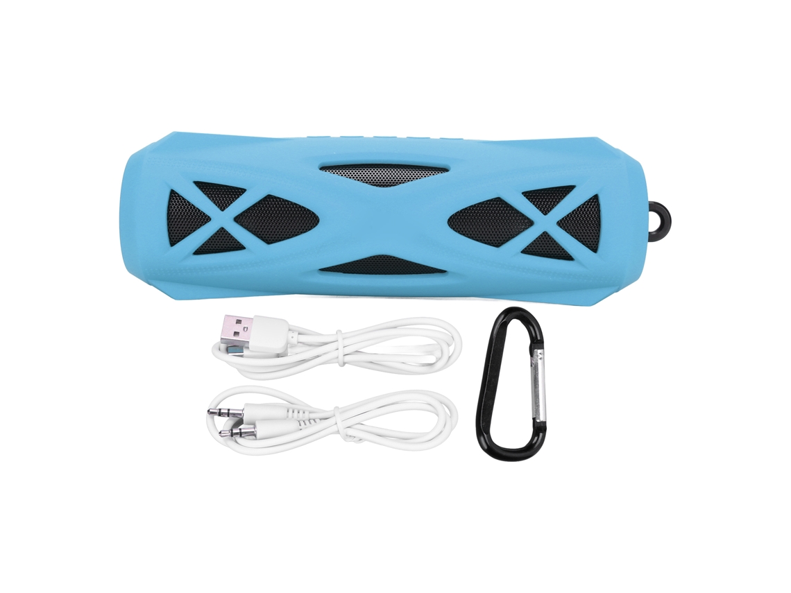 Alto-falante Bluetooth Portátil À Prova D'água Com Som Surround 360° E Microfone Para Exterior