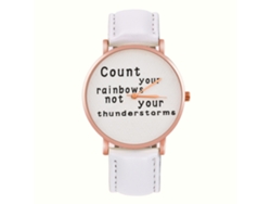 Reloj De Pulsera Unisex Zlf0670 Blanco Con Movimiento De Cuarzo Zhoulianfa