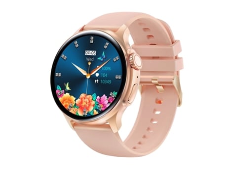 Smartwatch K58 IP67 impermeable mujer deporte Smartwatch teléfono Monitor de oxígeno en sangre de frecuencia cardíaca para ios Android dorado