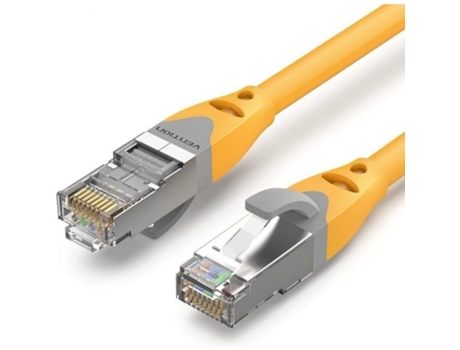 Cable de Red Rj45 Sftp VENTION Ibhyl Cat.6A/ 10M/ Amarillo