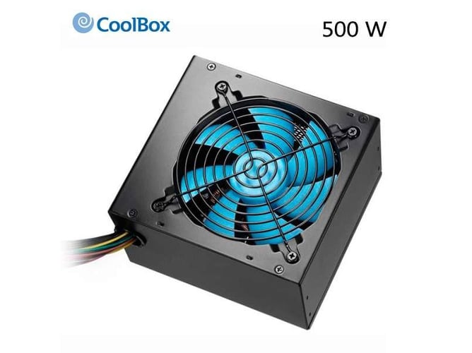 Fuente de Alimentación COOLBOX Powerline Black 500