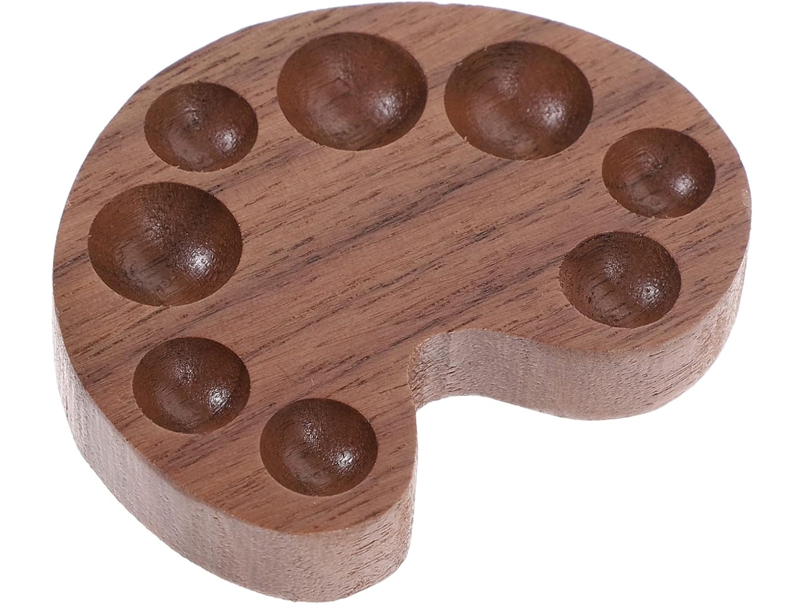 Caja de pigmentos de acuarela, paleta de almacenamiento práctica con tapa para artistas aficionados y SFUSHOS.