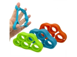 Entrenador De Dedos De Silicona Ajustable Para La Extensión Y El Fortalecimiento De La Mano.