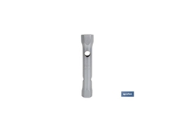 Llave De Tubo Din 896 B De Medida 14-15 De Doble Boca Hexagonal Fabricada En Acero Endurecido
