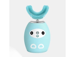 Cepillo de dientes eléctrico GOKOCO con 3 velocidades para niños, forma de U, edades de 2 a 15 años, diseño de dibujos animados, automático.