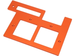 Molde Juego Multifuncional 86, Plantilla Aleación Aluminio Brocas Fresadora 6, 35 Mm 8 Mm