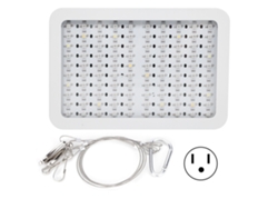 Panel de luz de cultivo de espectro completo de 100 LED y 1000 W con 2 interruptores