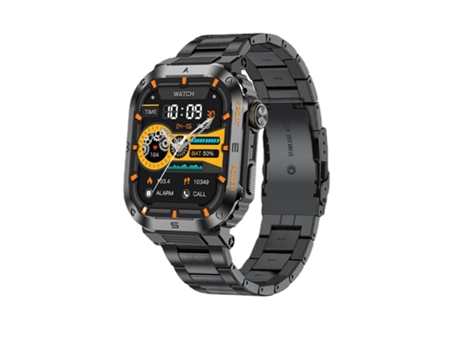 Reloj inteligente militar para exteriores para hombre, reloj inteligente con llamada Bluetooth, GPS, deportivo, resistente al agua, rastreador de F...