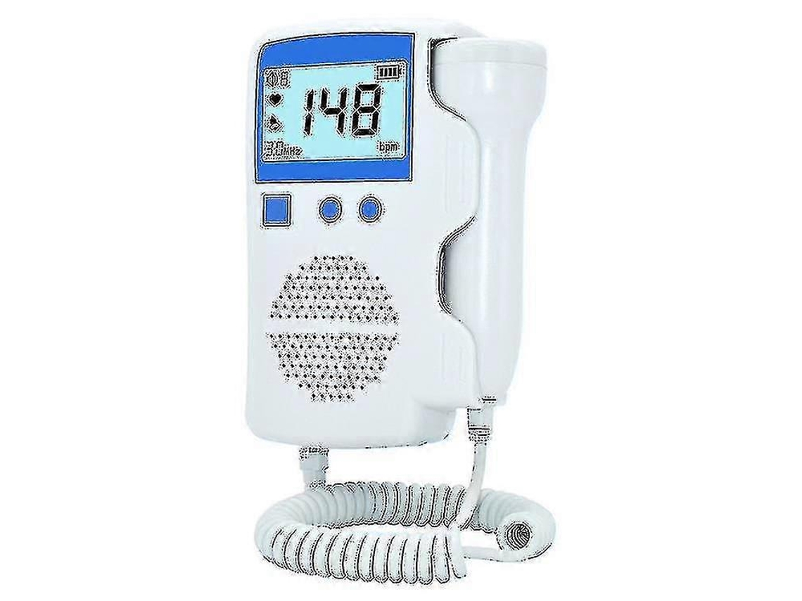 Monitor de frecuencia cardíaca fetal Doppler ultrasónico recargable para el hogar con carga USB sin radiación Tienda Jinyubo