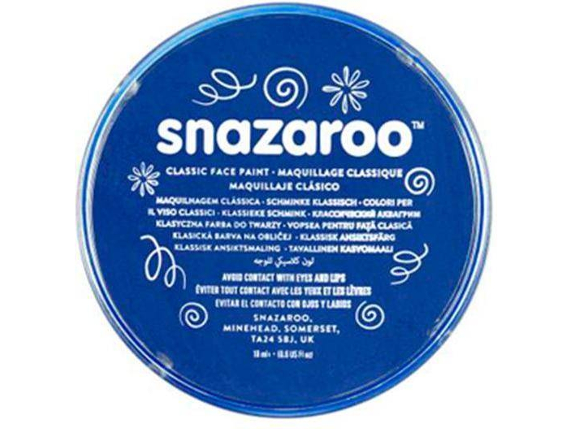 Pintura Facial SNAZAROO Azul Royal (18 ml)