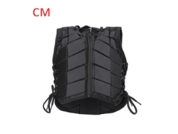 Chaleco de seguridad cómodo y protector para niños y niñas, ideal para entrenamiento de equitación (cm)