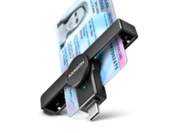 Lector Tarjetas Citizen Poketreader Cre-Smpc Usb-C AXAGON
